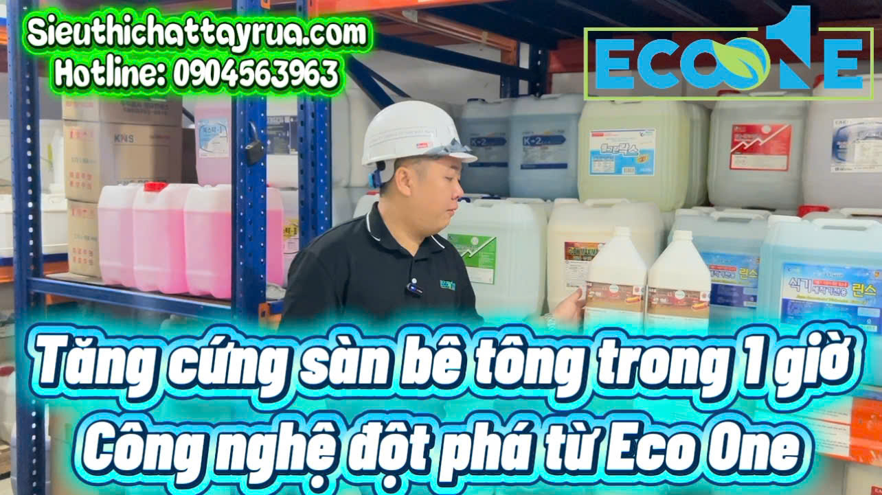 EAR8 Conseal – Hóa chất tăng cứng sàn bê tông khô nhanh trong 40 phút